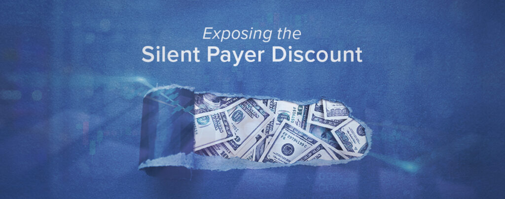 Exposing the Silent Payer Discount