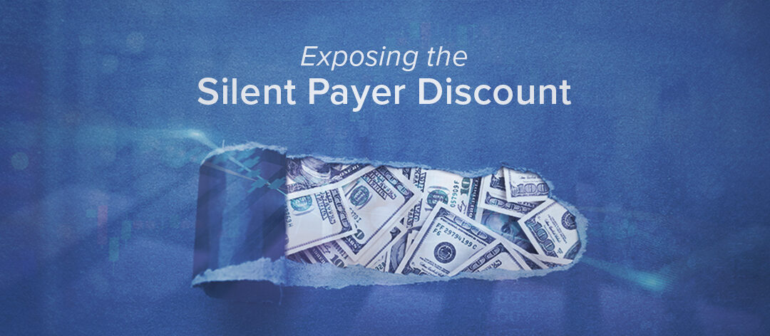 Exposing the Silent Payer Discount